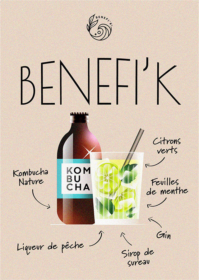 BENEFI'K Kombucha - Cocktails - Benefi’k