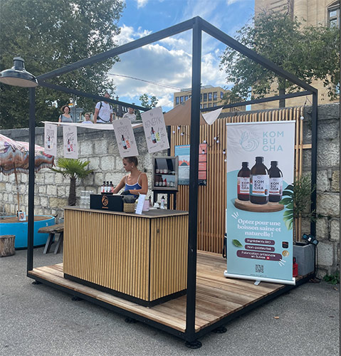 BENEFI'K Kombucha - Bar mobile