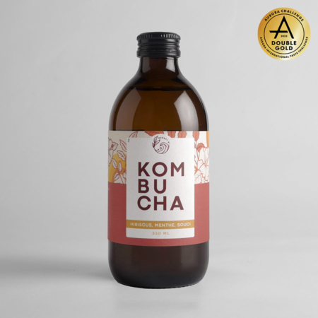 BENEFI'K Kombucha Hibiscus Menthe Souci